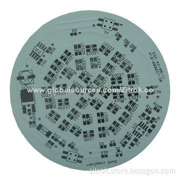 Aluminum Base White Round LED Board, UL, RoHS, SGS Marks